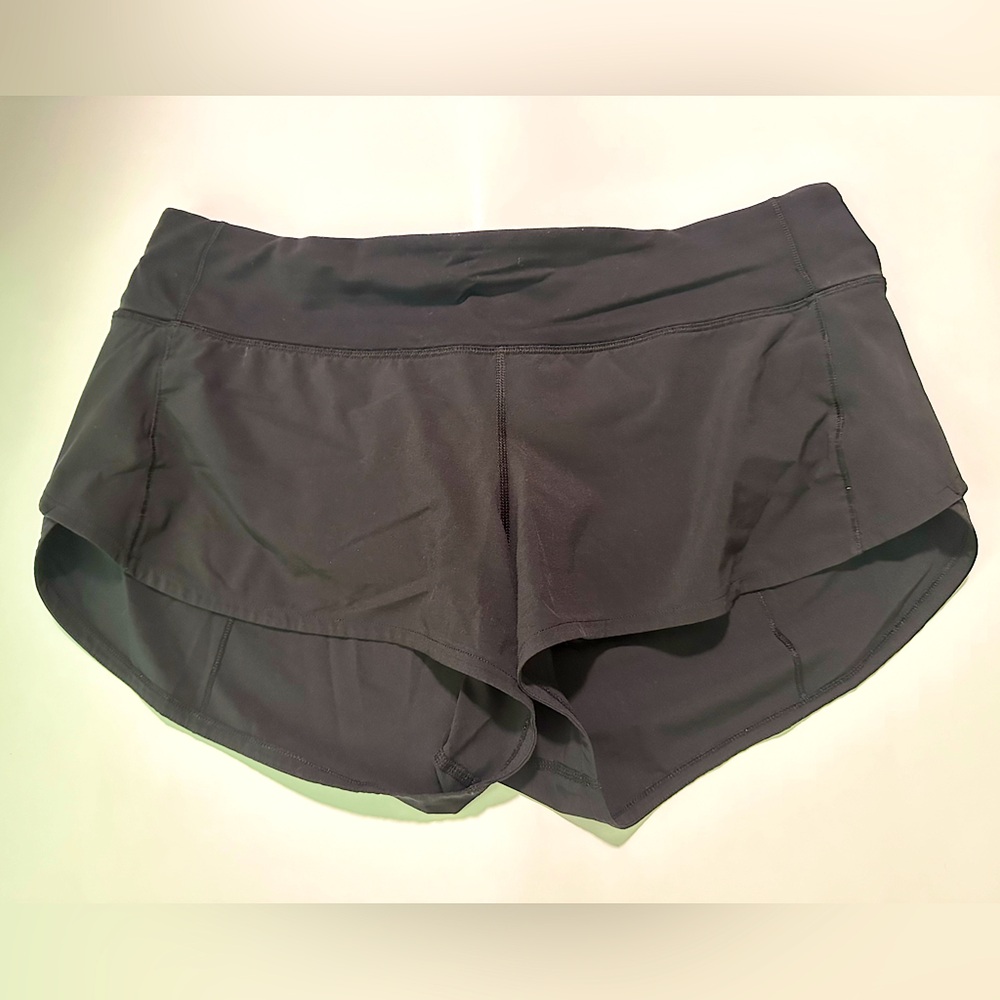 Black Speed Up Low-Rise Lined Short 2.5”